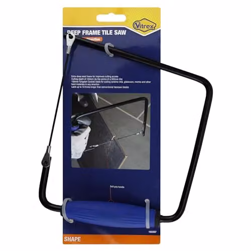 Vitrex 150mm Manual Tile Saw in Black and Blue – 1