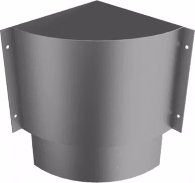 Numina Aluminium Round Swaged Corner Hopper in Anthracite Grey 7016 Matt PPC Finish