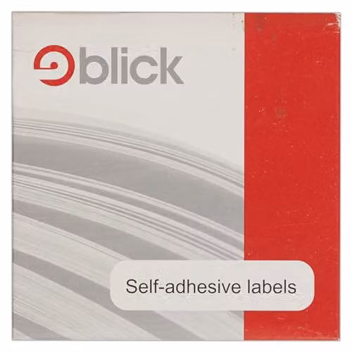 Blick Yellow Self Adhesive Address Labels, 1792 Paper Stickers, 12mm x 18mm – 1