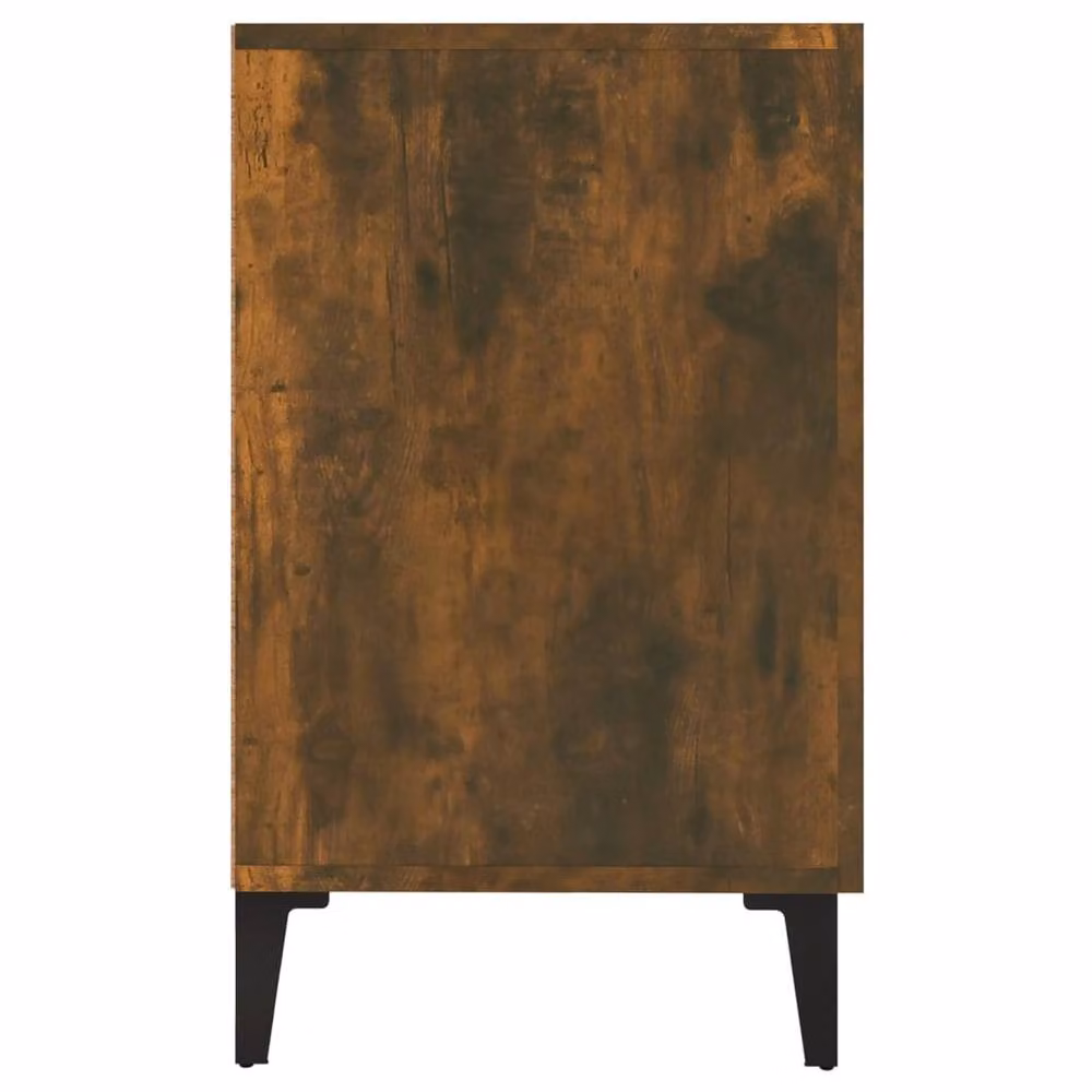 Berkfield Home Smoked Oak Sideboard in Brown, W/D/H: 100 x 36 x 60 cm – 4