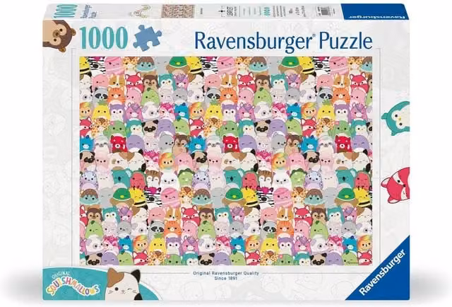 Squishmallows 1000 Piece Multicolour Jigsaw Puzzle
