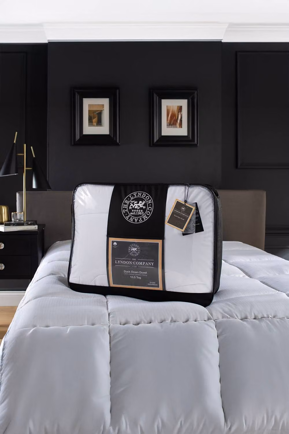 The Lyndon Company White Duck Feather and Down Winter Weight 13.5 Tog Duvet – 2