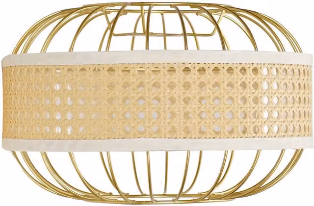 Vimet Gold Sphere Metal Ceiling Pendant Shade