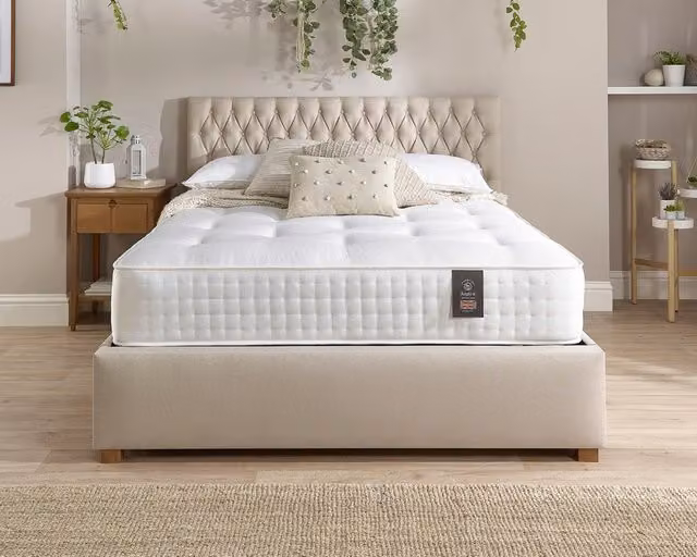 Aspire Store Aspire 3000 Pocket Wool Cashmere and Silk Mattress in White