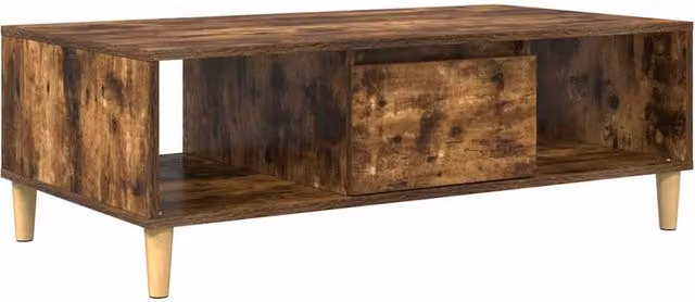 Berkfield Home Modern Smoked Oak Storage Unit with Door in Brown – 1