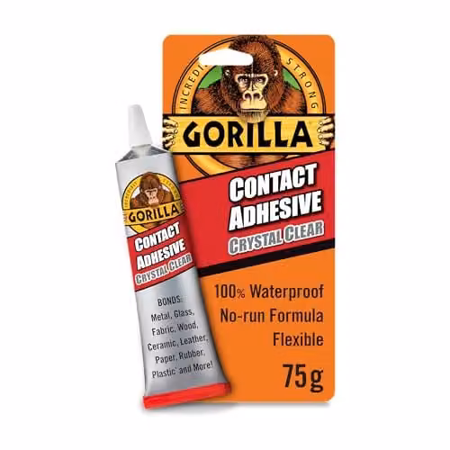 Gorilla Waterproof Contact Adhesive, Transparent, 75 g – 1