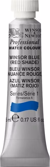 Winsor and Newton Professional Watercolour Paint, Winsor Blue, 5ml