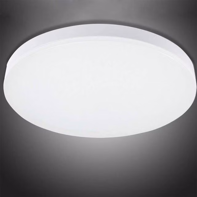 Bath Plus TB+ Round LED Ceiling Light in White