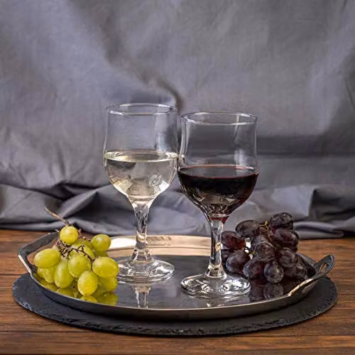 LAV Nevakar Red Wine Glasses, Clear, 320ml, Pack of 12 – 2