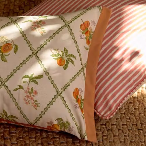 Voyage Maison Orange and Multicolour Graphic Outdoor Rectangular Cushion, W/D/H: 60 x 40 x 40 cm – 2