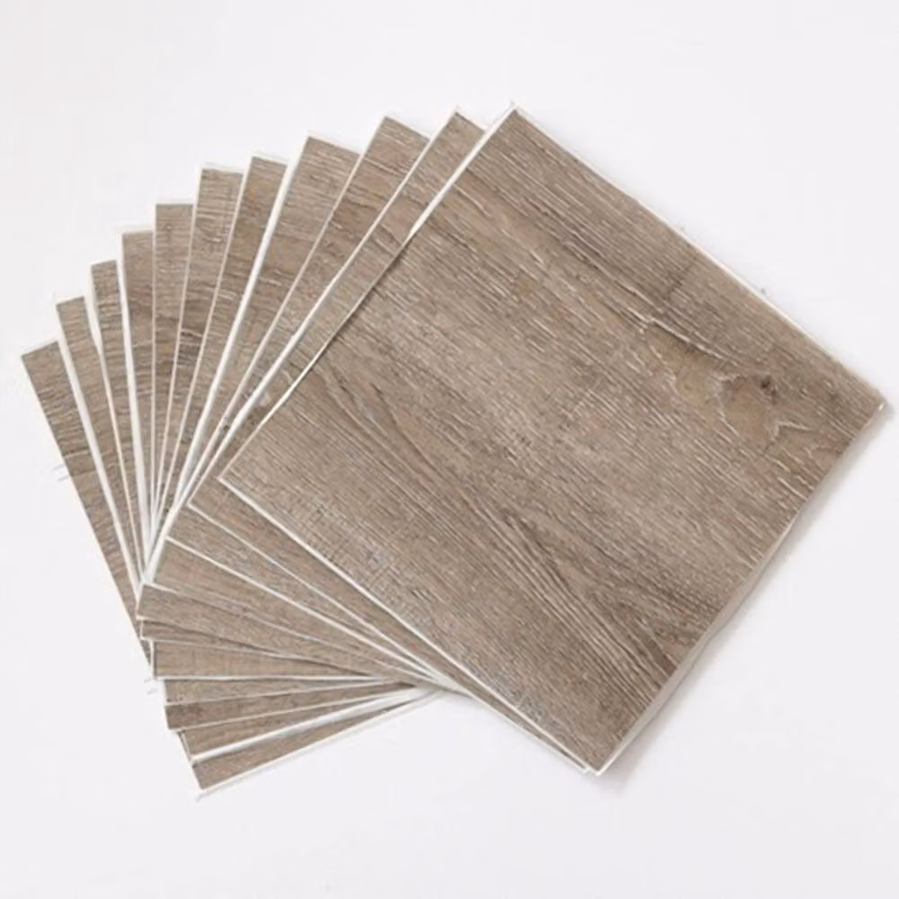 D-C-Fix Rustic Oak Wood Look Self Adhesive Vinyl Floor Tiles, Brown, Pack of 11 (1sqm), W/D/H: 30.48 x 30.48 x 30.48 cm – 2