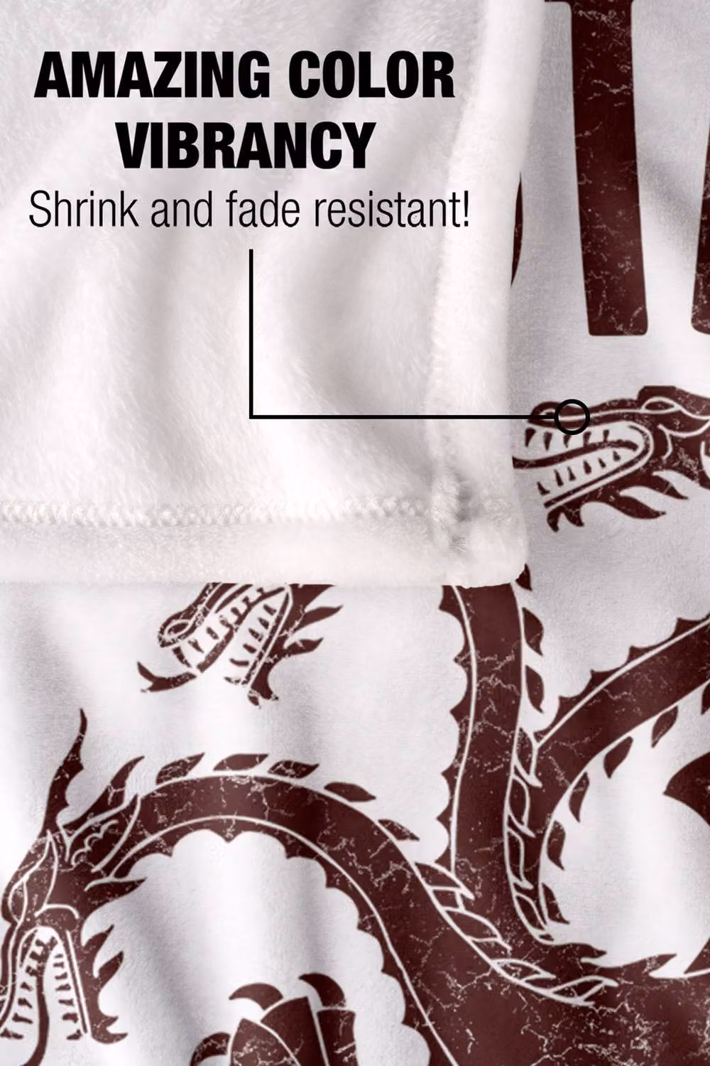 Warner Bros. Game of Thrones Mother of Dragons Super Soft Silky Touch Fleece Throw Blanket, Multicolour, W: 127.0 cm x H: 152.4 cm – 4