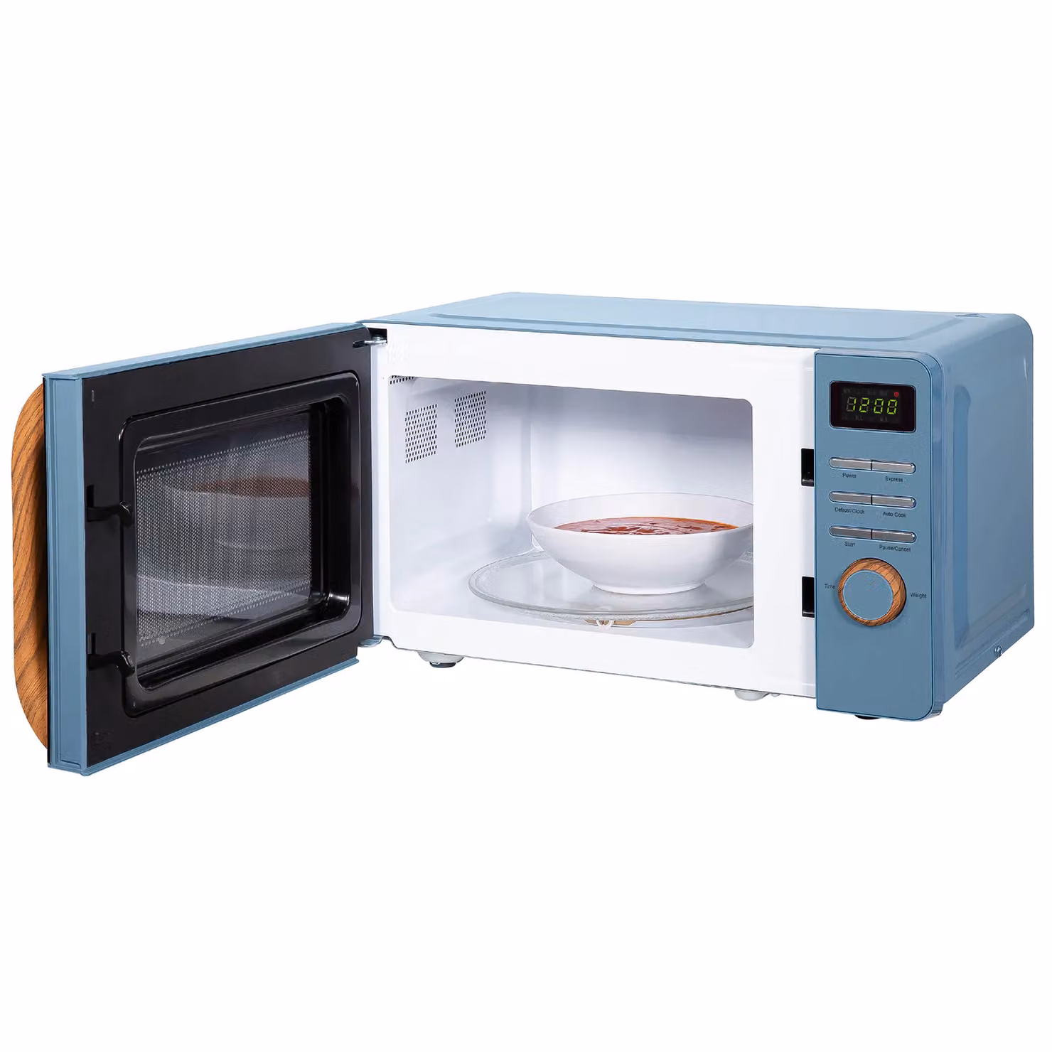 Russell Hobbs RHMD714 Scandi 17 Litre Digital Solo Microwave in Blue – 5