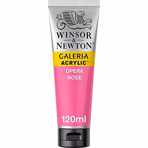 Winsor & Newton Galeria Acrylic Paint, Pink, 120ml – 2