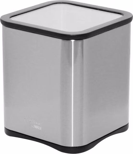 Tower Stainless Steel Biscuit Canister, Silver