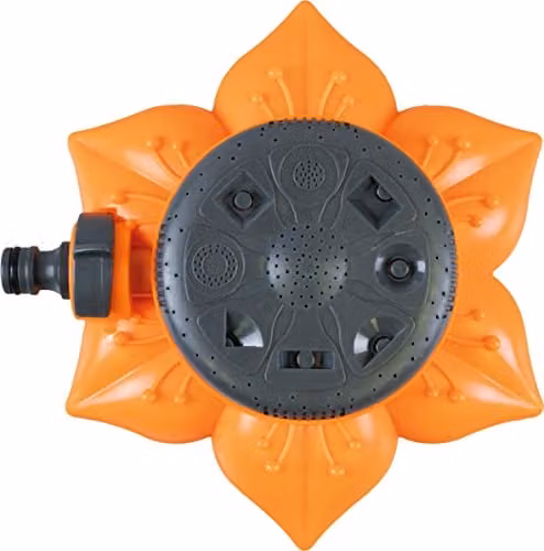 St Helens Home & Garden Flower Style Sprinkler in Orange – 5