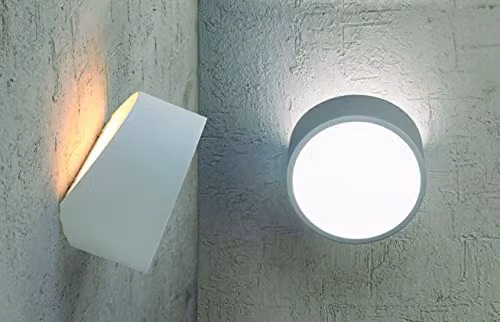 Netlighting Mantra M5482 Round Mini Wall Light Silver IP44 G9 LED W/D/H: 12.2 x 17.8 x 16.5 cm – 2