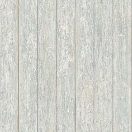Galerie Global Fusion Green Wood Effect Rustic Striped Wallpaper Roll – 1