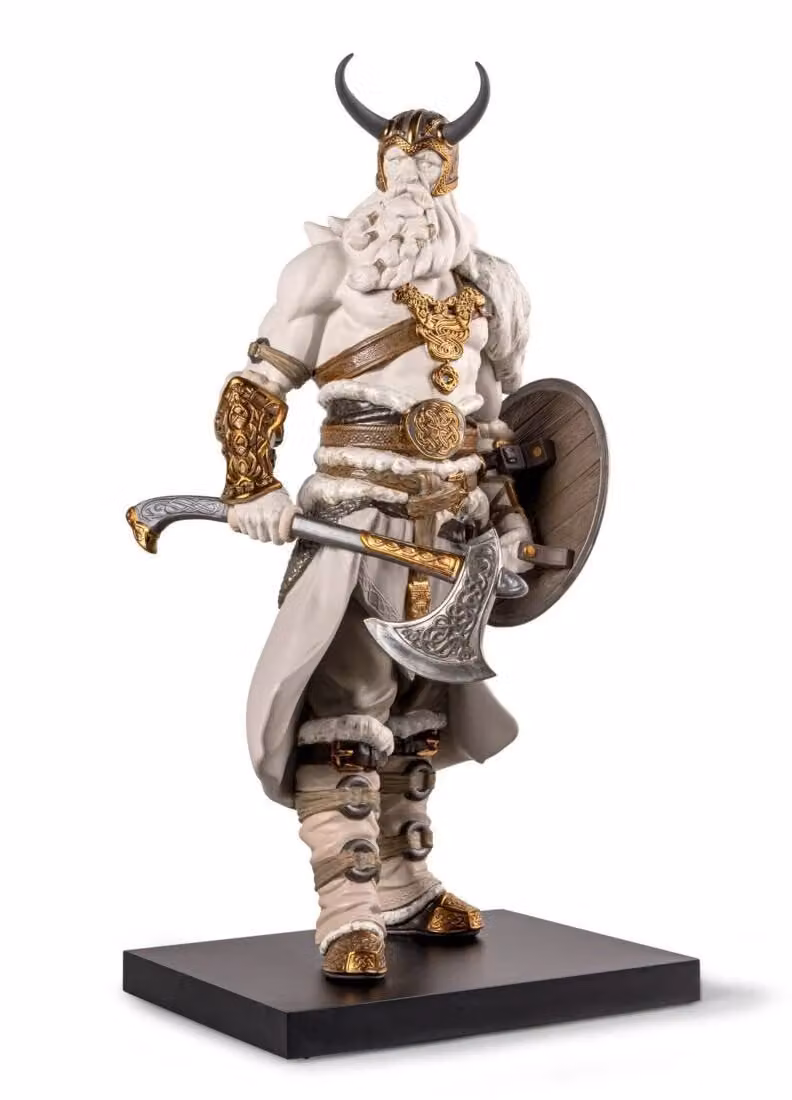 Lladró Odin White Porcelain Sculpture