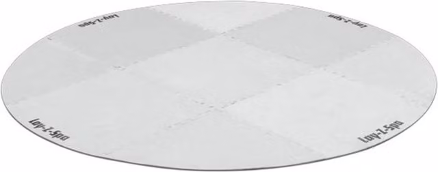 Lay-Z-Spa White Round Hot Tub Floor Protector Mat, Diameter: 210 cm