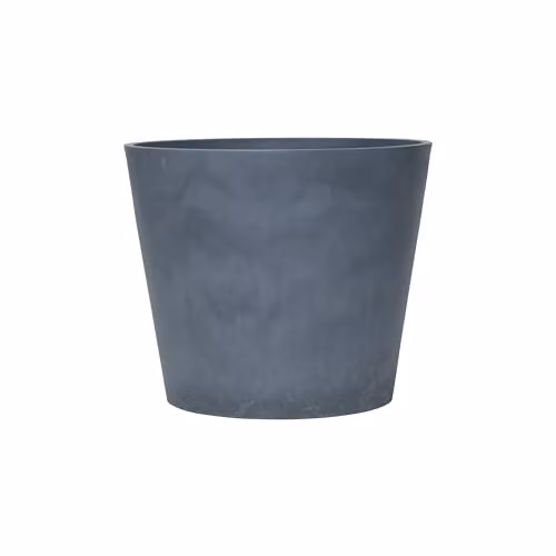 Garden Gear Dark Grey Stone Effect Planter for Indoor and Outdoor Use, Diameter: 30.5 cm, Height: 25.5 cm – 1