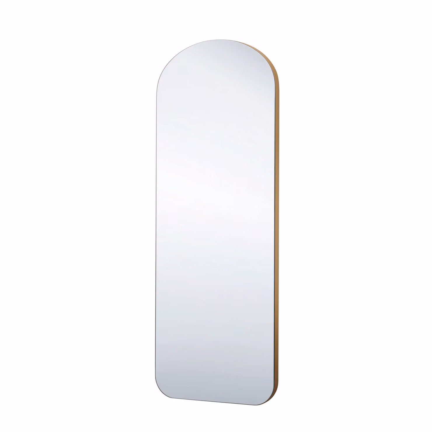 Yearn Mirrors Soho Curved Arch Full Length Wall Mirror in Gold – 2