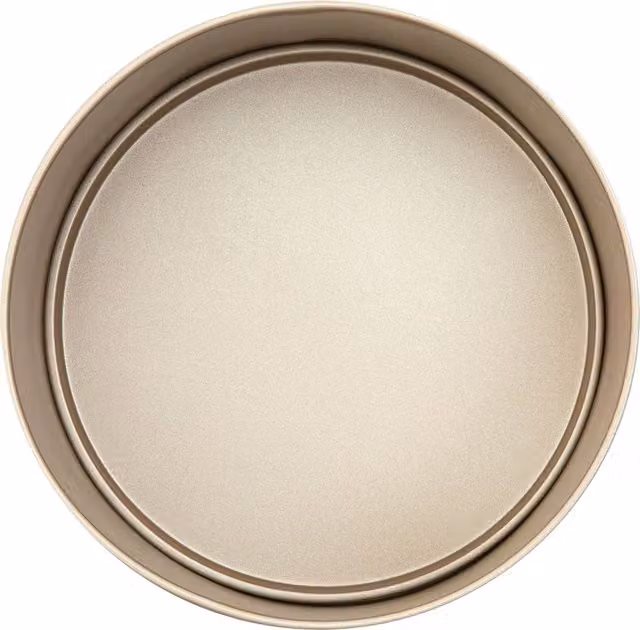 Orsina Non-Stick Round Carbon Steel Springform Cake Tin with Loose Base, Gold – 1