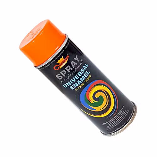 Sola Universal Gloss Enamel Spray Paint in Pure Orange (RAL 2004), 2 x 400 mL – 3
