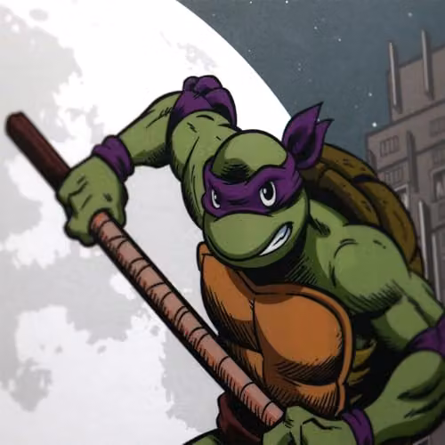 Fanattik Teenage Mutant Ninja Turtles Limited Edition Retro Animation Fan-Cel Multicolour Collectible – 3