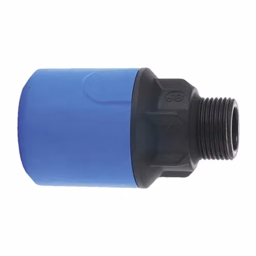 John Guest Blue Speedfit 20mm x 1/2" MDPE Male Adaptor UG101B, Pack of 10 – 2