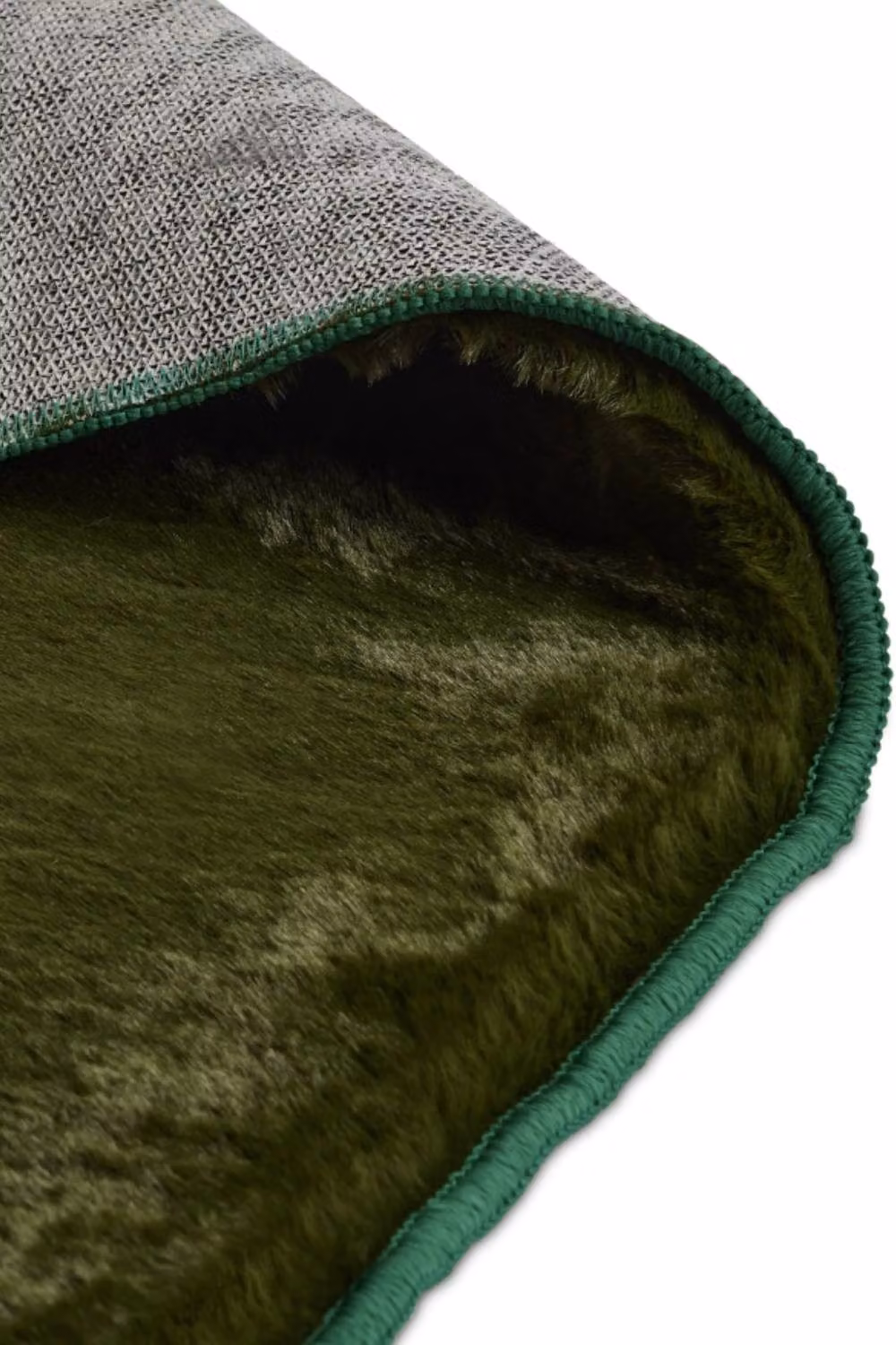 Allure Bath Fashions Softie Faux Fur Rug in Green, W/D/H: 160 x 230 cm – 4
