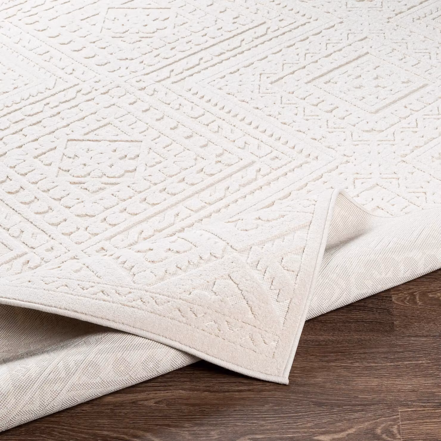 Livabliss Greenwich-Global Beige In- & Outdoor Geometric Rug, W/D: 160 x 220 cm – 2