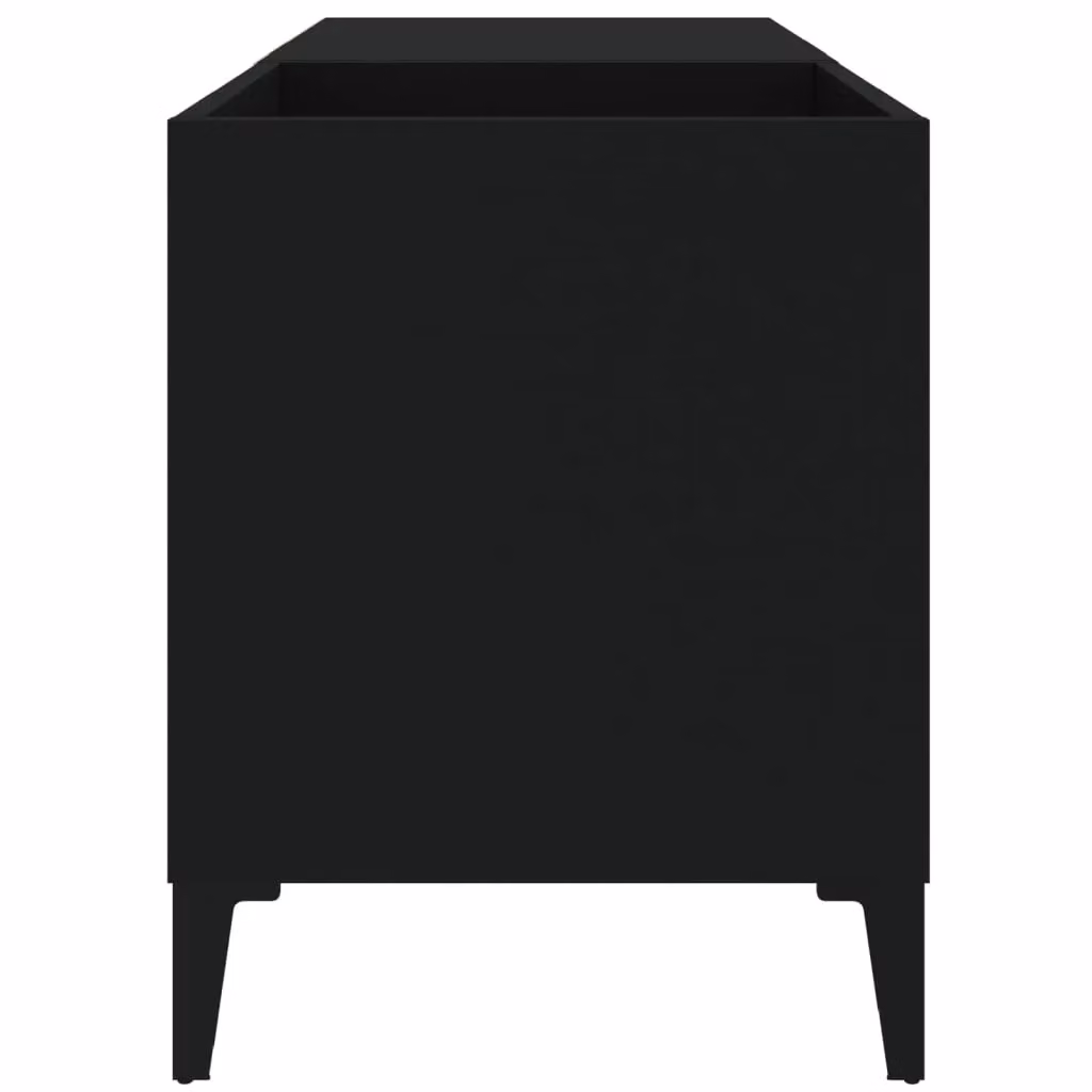 Berkfield Home Industrial Record Cabinet in Black, W/D/H: 84.5 x 38 x 48 cm – 4