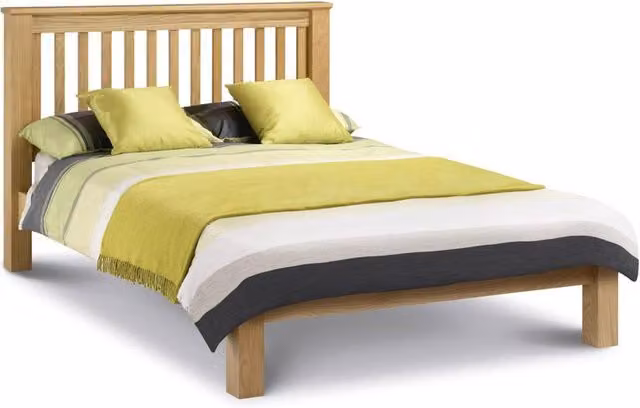 Cheshire Cedar Oak Low Footend Superking Bed in Brown – 1