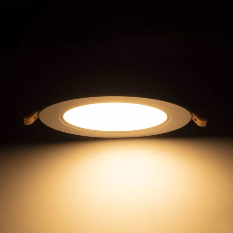 Netlighting Element LED Recessed Downlight in White and Gold/Brass with Adjustable CCT