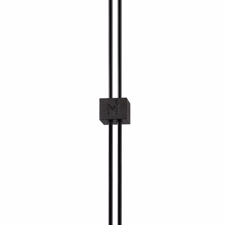 Maytoni Supersymmetry Modern LED Pendant Light in Matt Black with 4000K Cool White Light