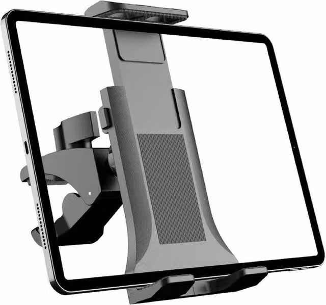 SPETLEK Tablet and Phone Holder for Gym and Treadmill, Black – 1