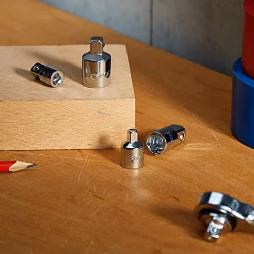 Bluespot Tools 4 Piece Adaptor Set in Silver, Chrome Vanadium – 4