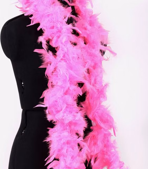 Trimits Marabou Feather Boa in Pink and Purple
