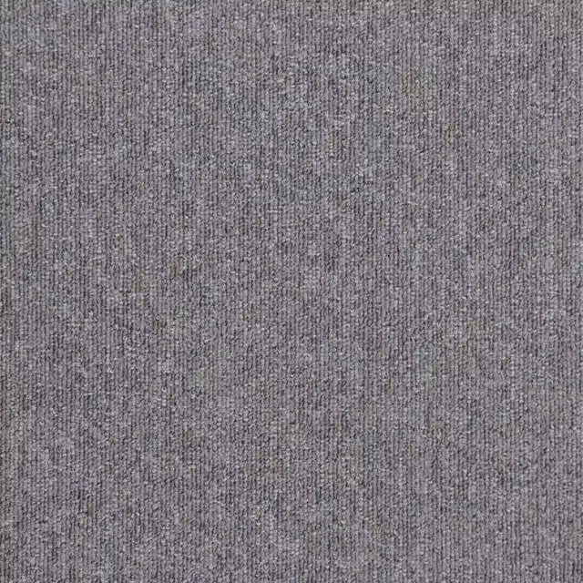 Vital Contract Carpet Tiles in Light Grey, 5.5mm Loop Pile, 5m2 (20 Tiles Per Box)