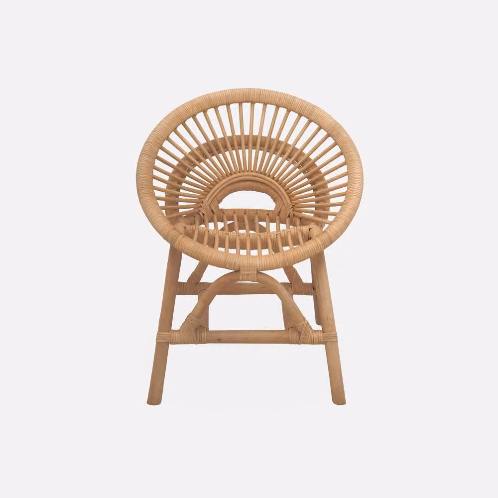 sweeek Boho Rattan Chair in Light Brown – 2