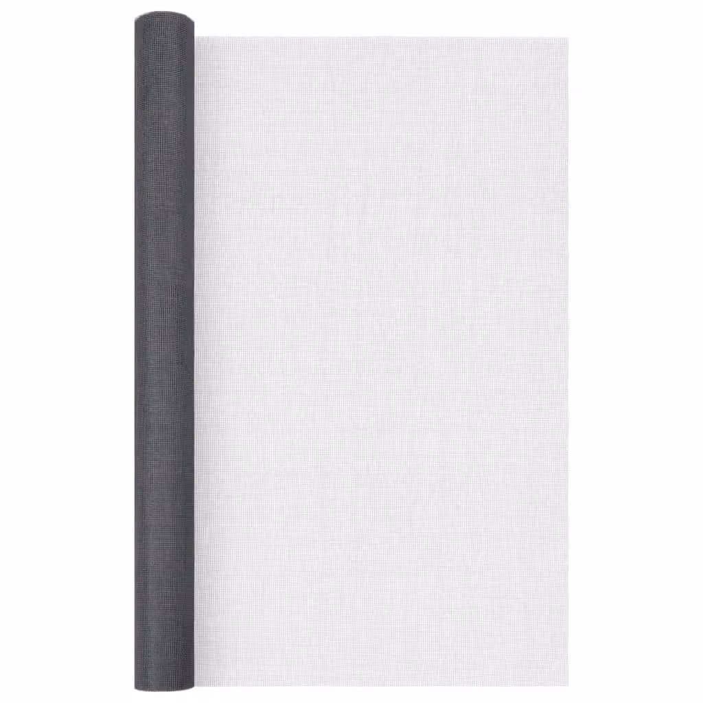 Berkfield Home Grey Fibreglass Mesh Screen W: 60 cm, H: 2000 cm – 3