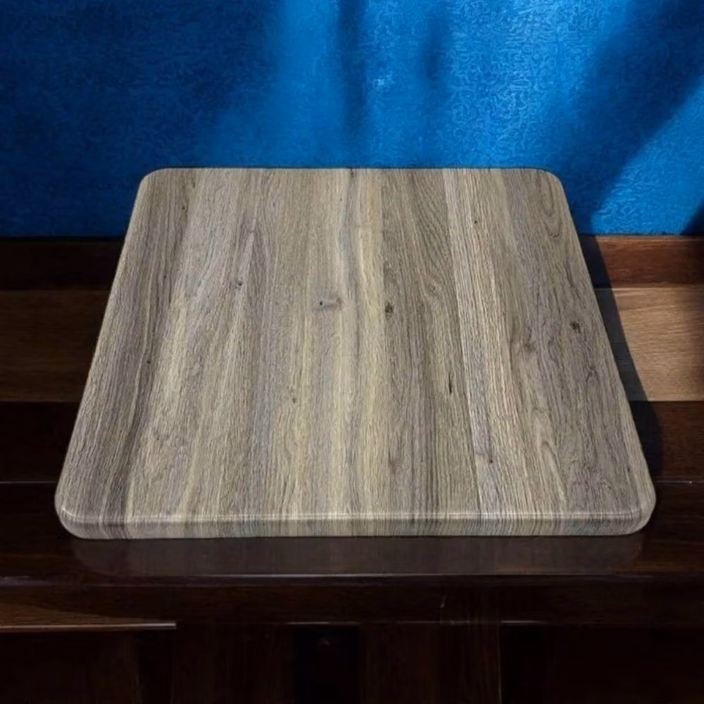 PAWNORA Grey Square Side Table Top, 70 x 70 cm – 3