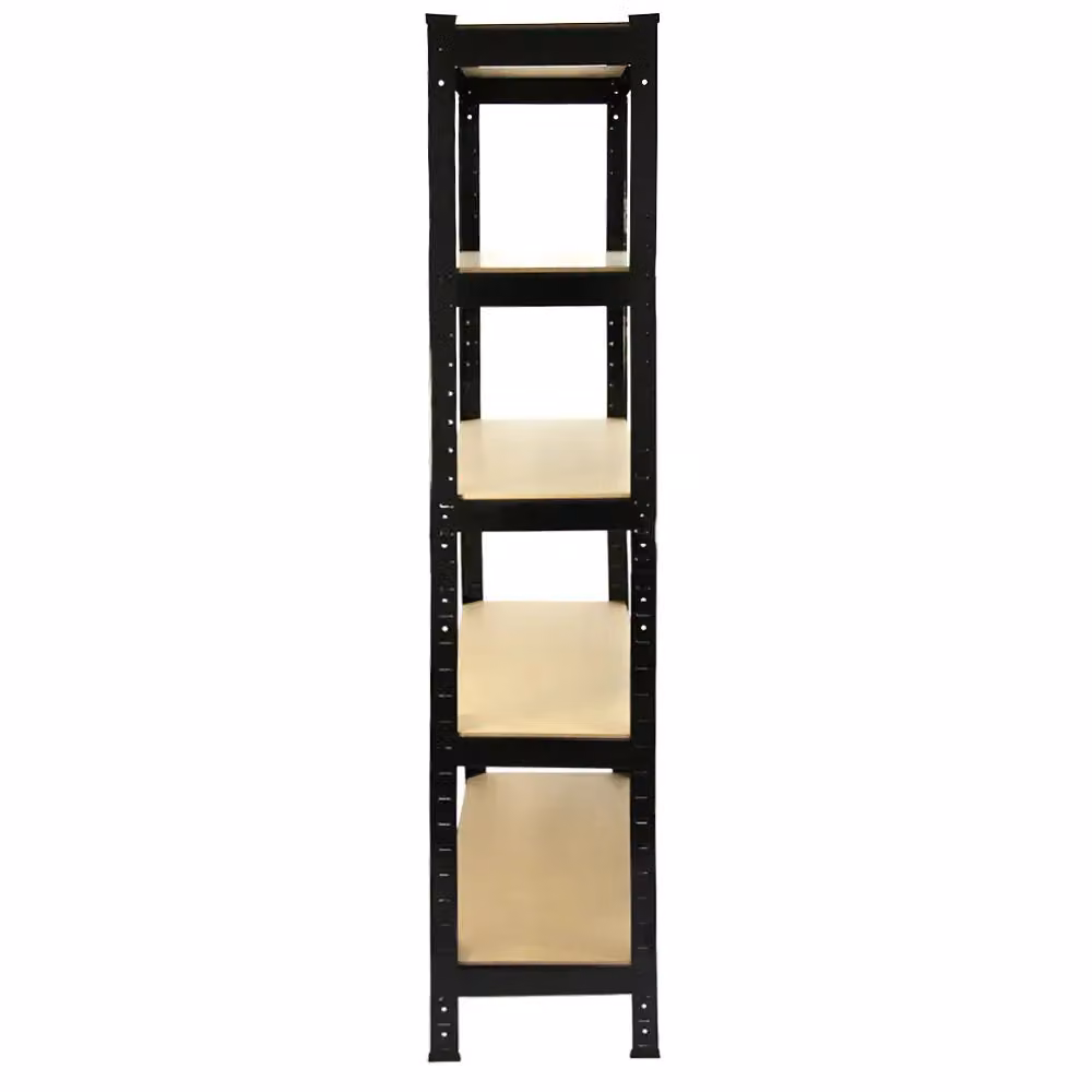 Monstershop Monster Racking T-Rax Heavy Duty Shelving Units, Black, H x W x D: 150 x 75 x 30 cm – 2
