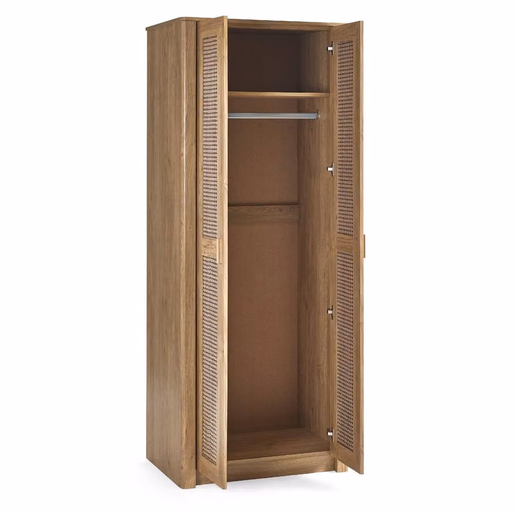 Cheshire Premium Pacifica 2 Door Wardrobe in Light Oak – 2