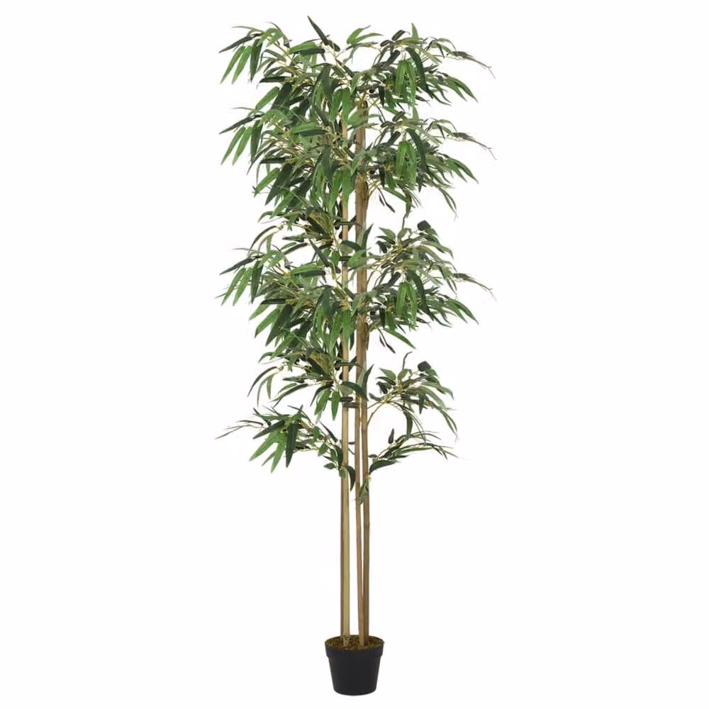 Berkfield Home Artificial Bamboo Tree, Green, Height: 150 cm – 2
