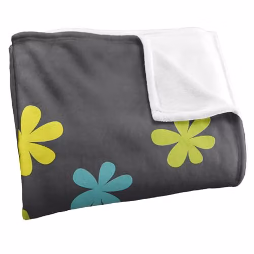 Warner Bros. Scooby Doo The Mystery Machine Super Soft Fleece Throw Blanket, Multicolour, W: 152.4 cm x D: 127.0 cm – 2