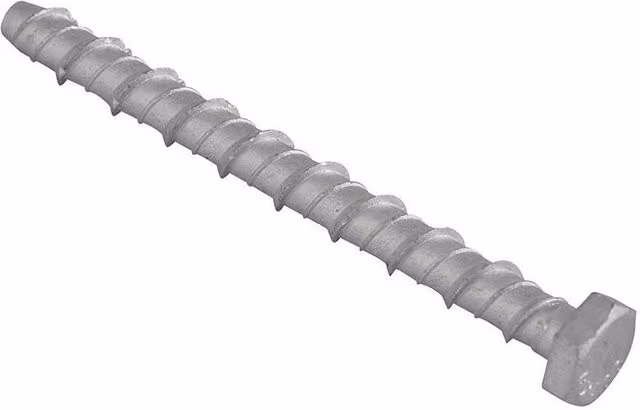 Forgefix Lightning Bolt Hex Head M10 x 100mm Silver Bag of 10