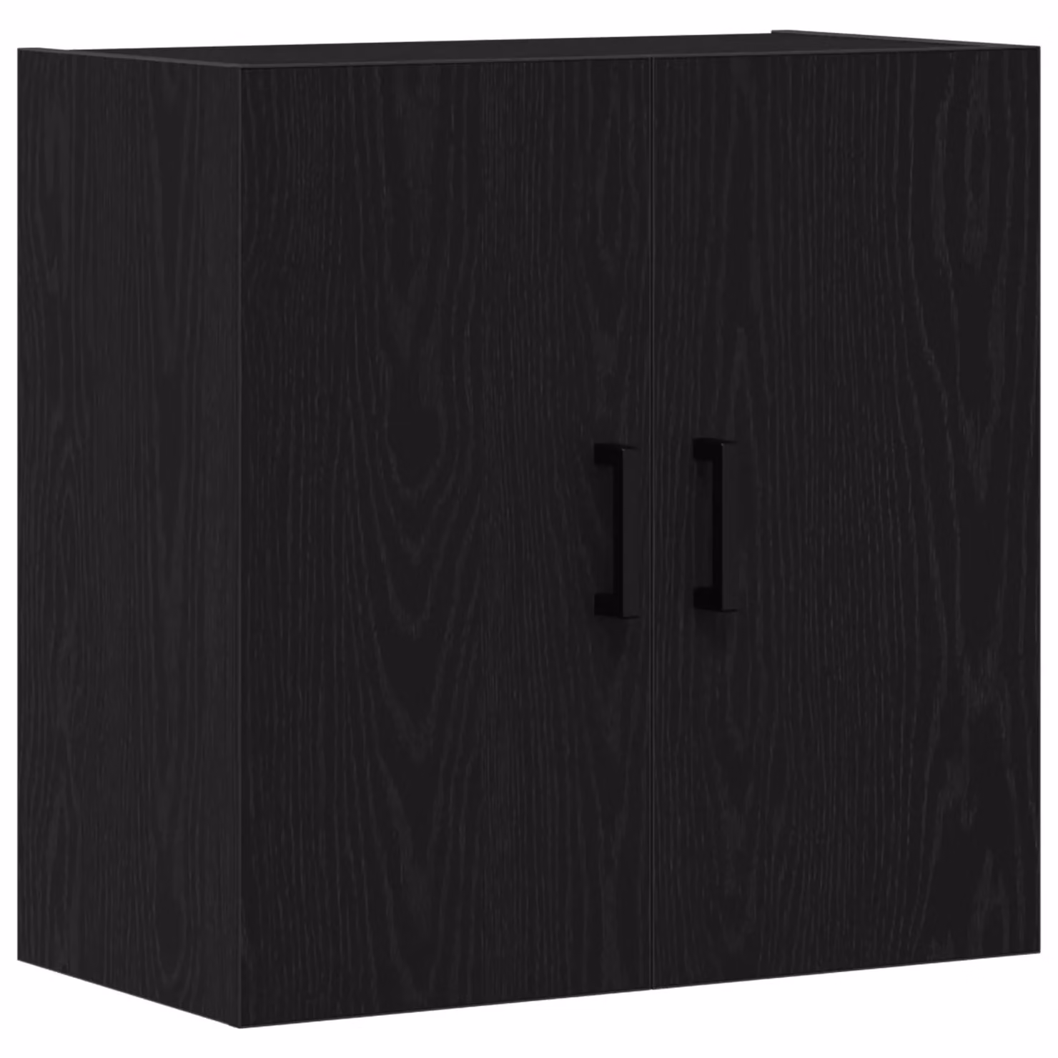 Berkfield Home Modern Wall Mounted Cabinet in Black Oak, W/D/H: 60 x 31 x 60 cm – 2