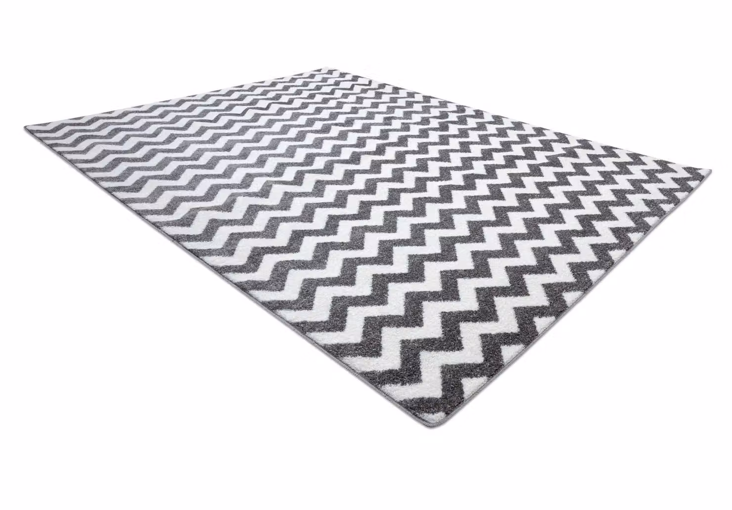 RugsX Sketch Modern Wave Rug in Grey, W: 80 cm x L: 150 cm – 2